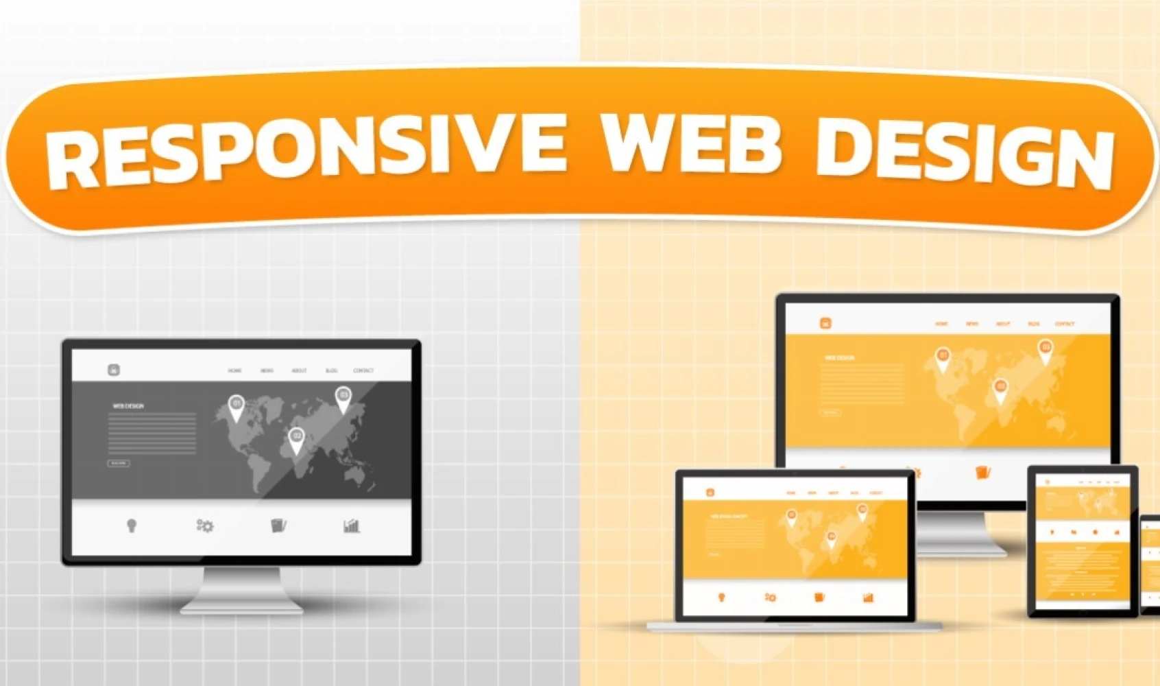 Responsive website design 