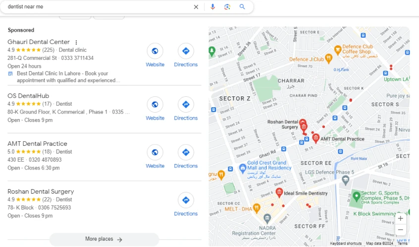 GMB SERP