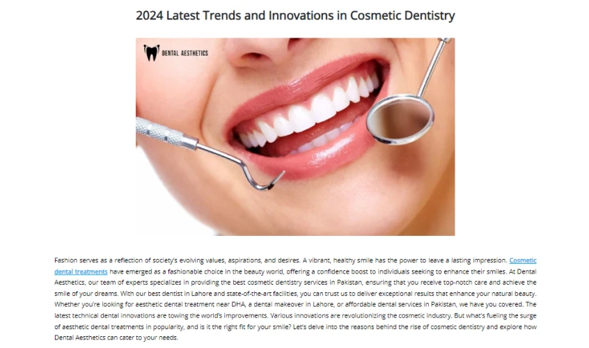 dental internet marketing