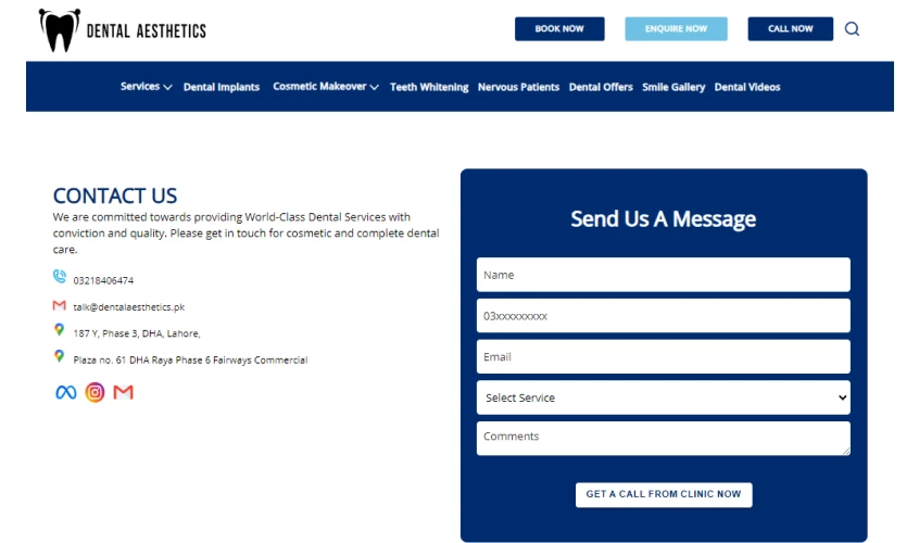 Dental Website